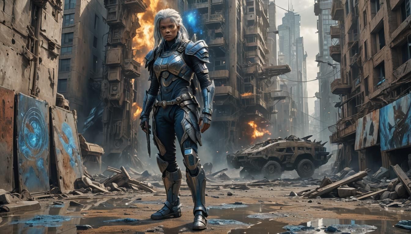 Sci-Fi Aftermath: Alliance on Alien Battlefield