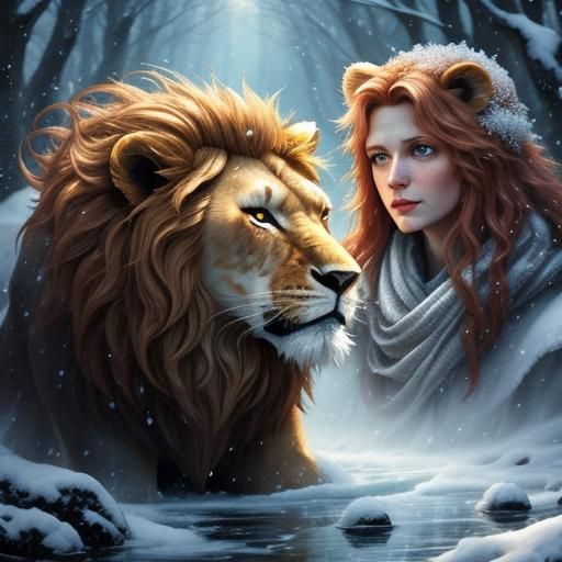 Aslan Brings Spring: A Fantasy Lion's Roar