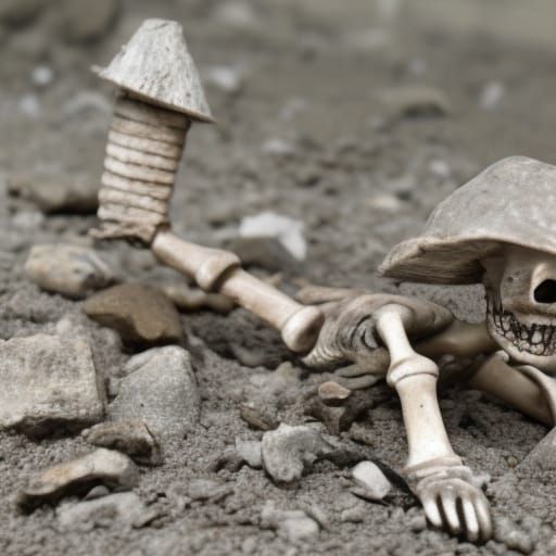 Gnome Skeleton Remains