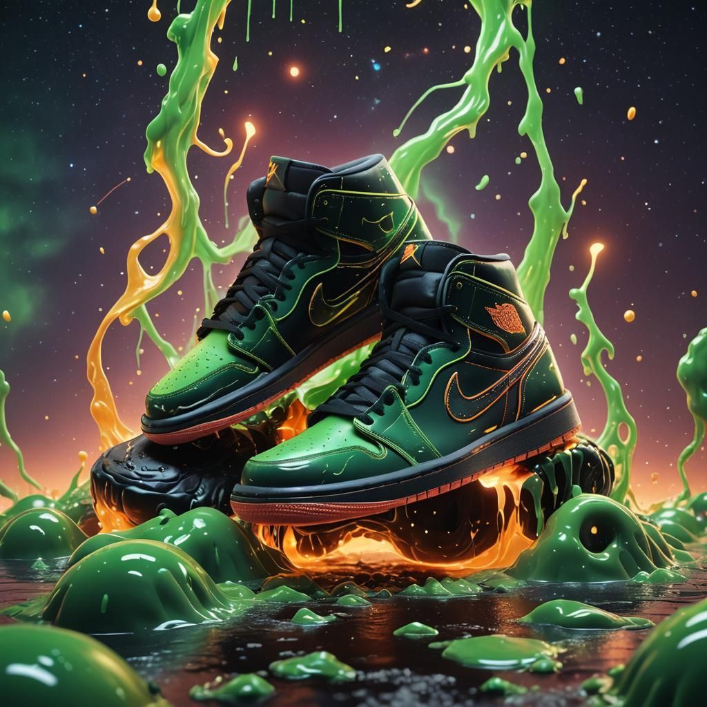 Air Jordan 1 Melting into a Star