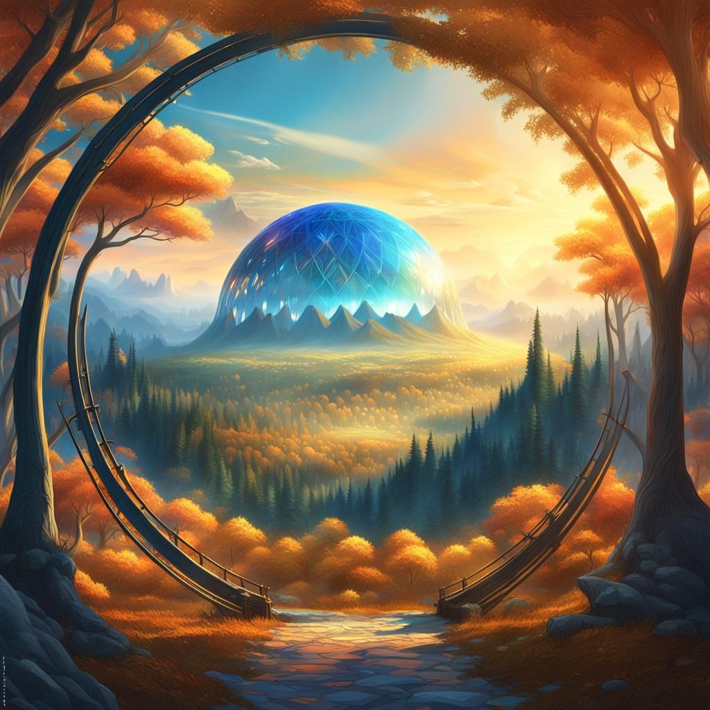 Fantasy Arena Panorama in Unreal Engine 5