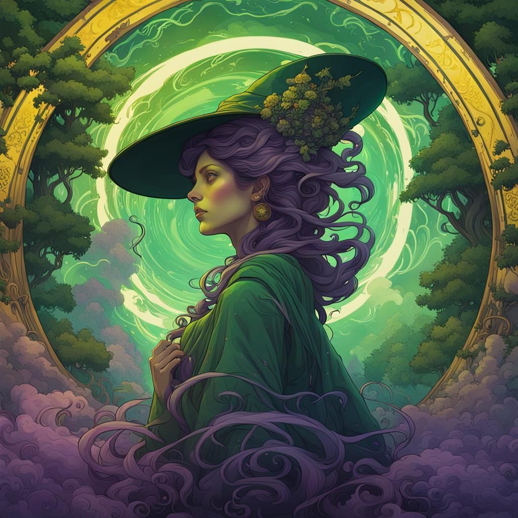 green witch