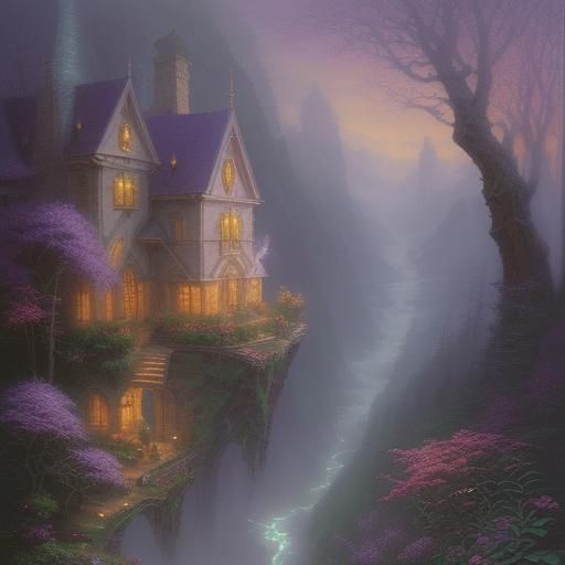 Oedipus and Sphinx: Enigma Solved in Ethereal Fantasy