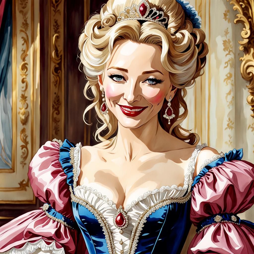 Cate Blanchett eighteenth-century aristocrat