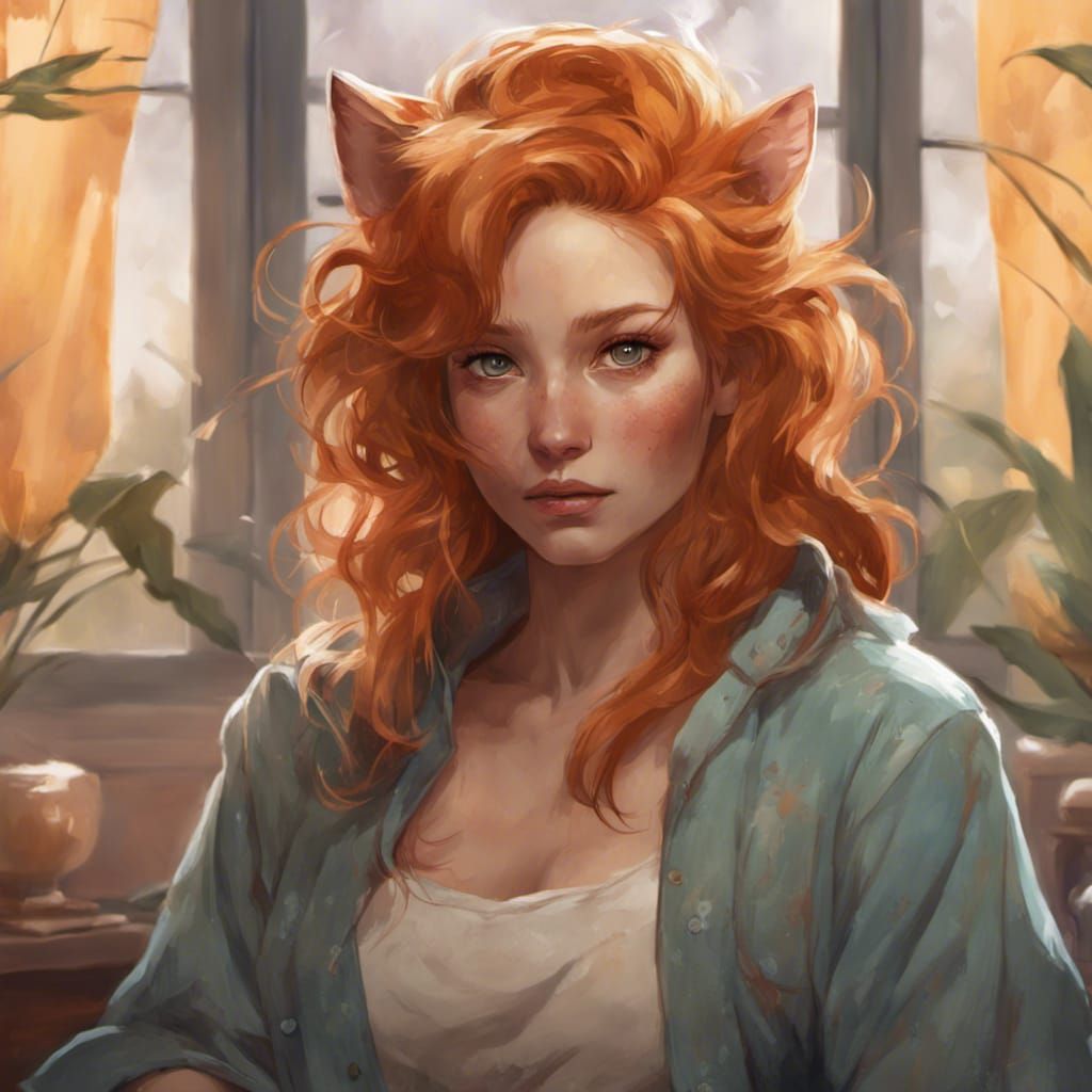 Adorable Fox-girl VIXEN, Fashion Week Faux Pas part9 (Vixen with bedhead and PJs.)