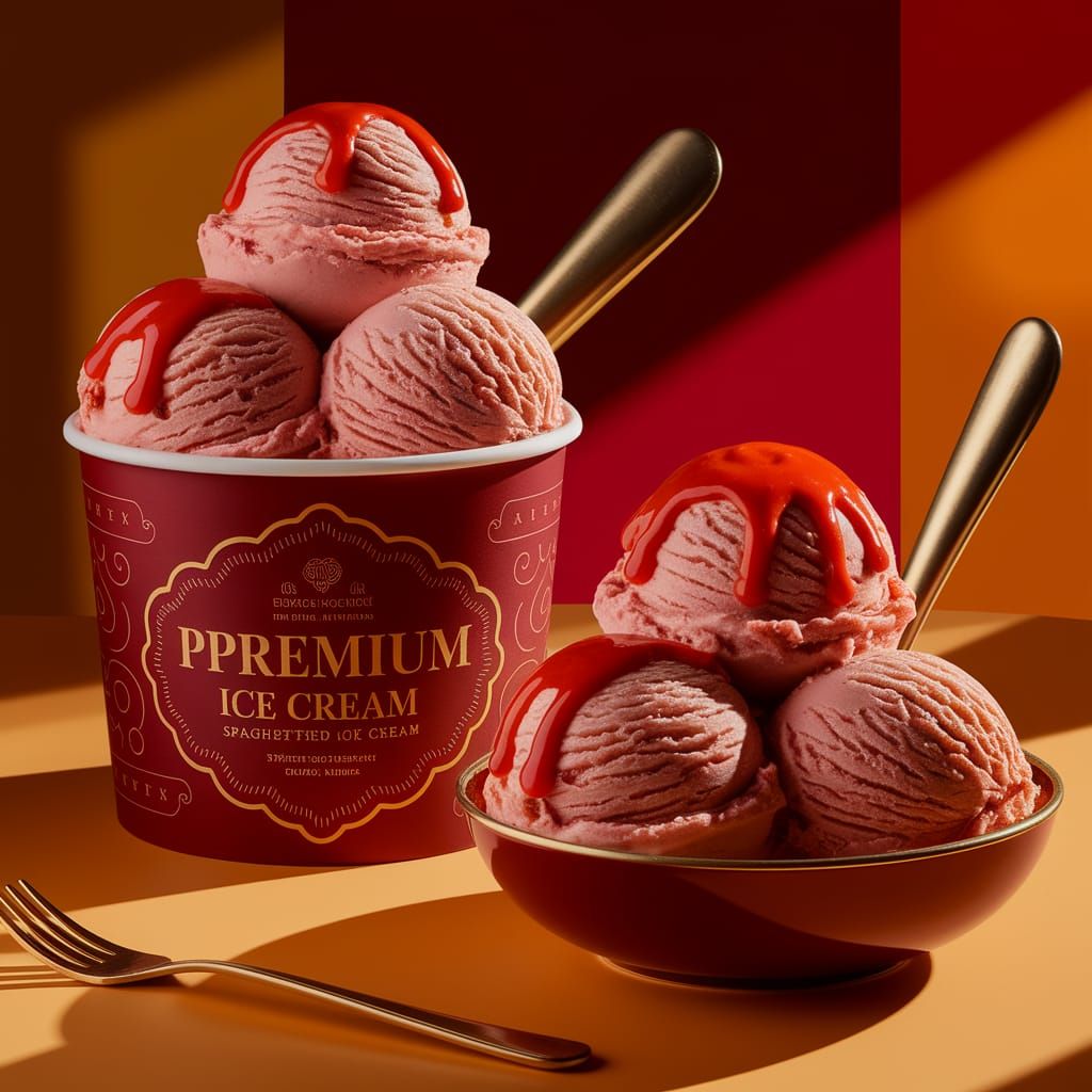 Spaghetti Flavored Ice Cream: A Surprising Delight