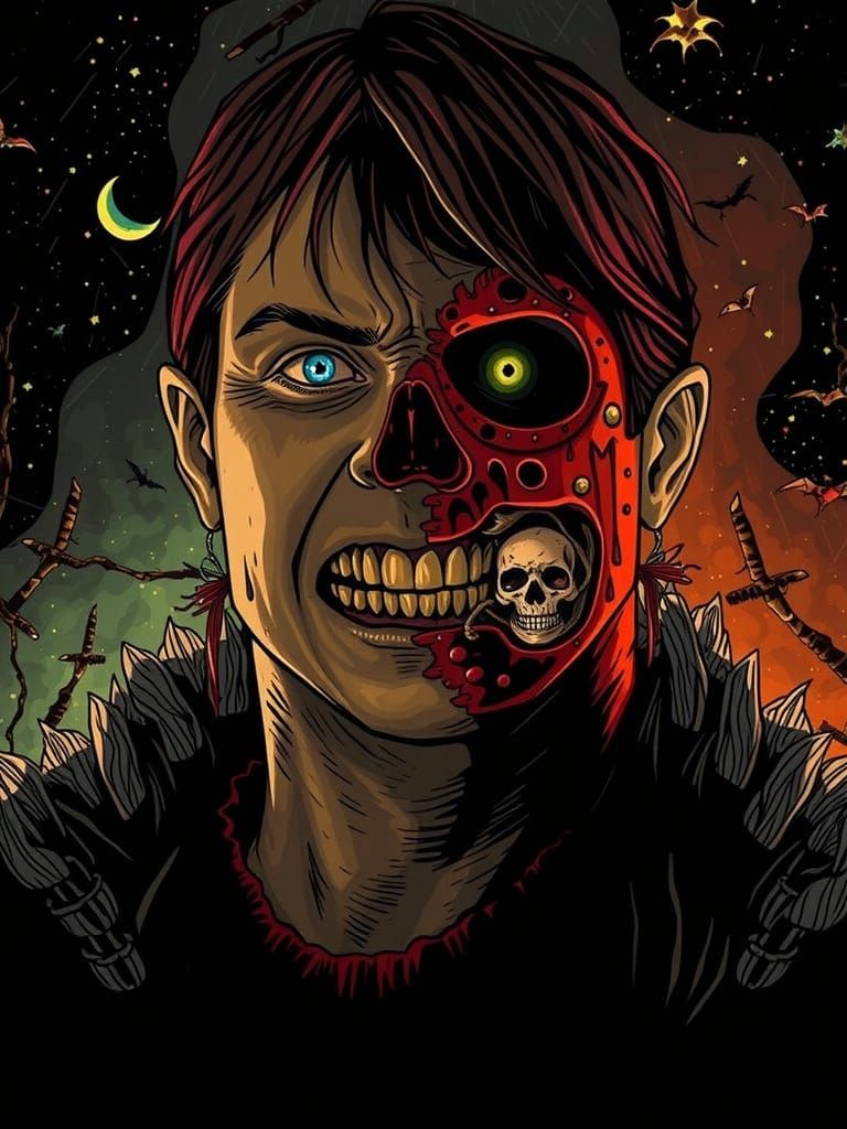 Terrifying Horror Killer Generated by AI