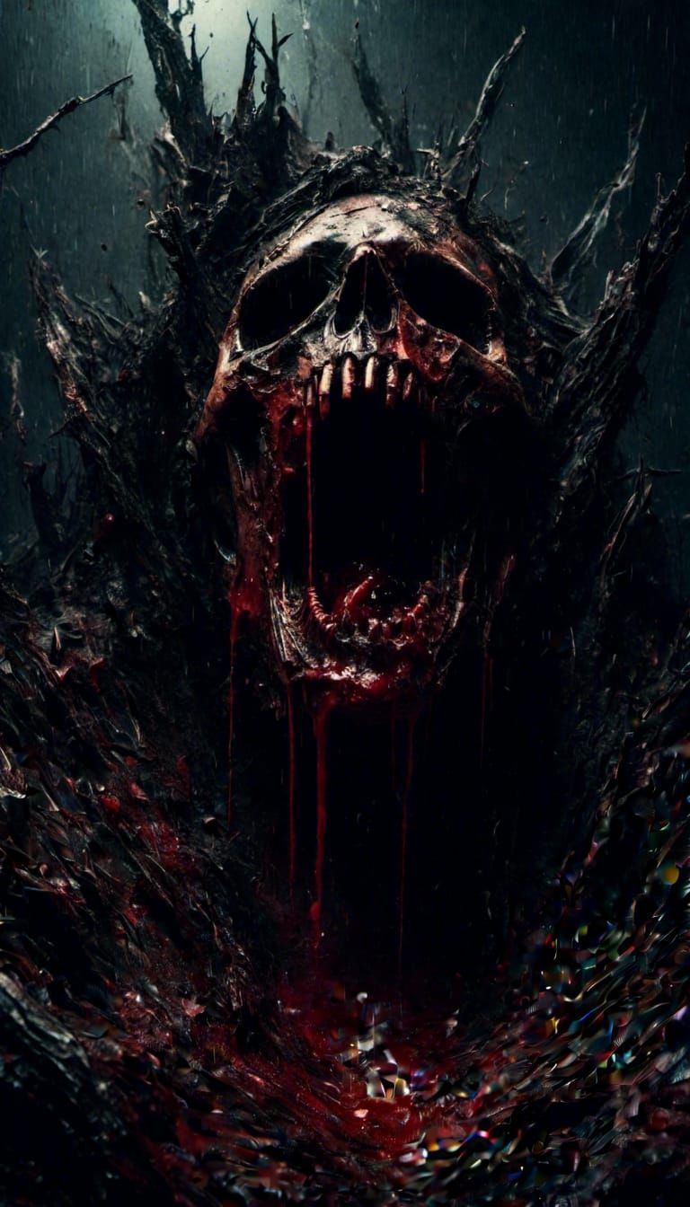 Macabre Dark Silence Screams