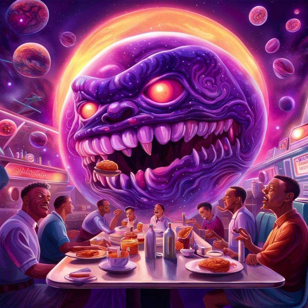 Come On Man Don’t Talk While You’re Eating!