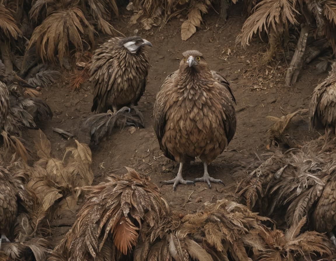 Feathered Dinosaurs: Photorealistic Avian Prehistoric Wonder...