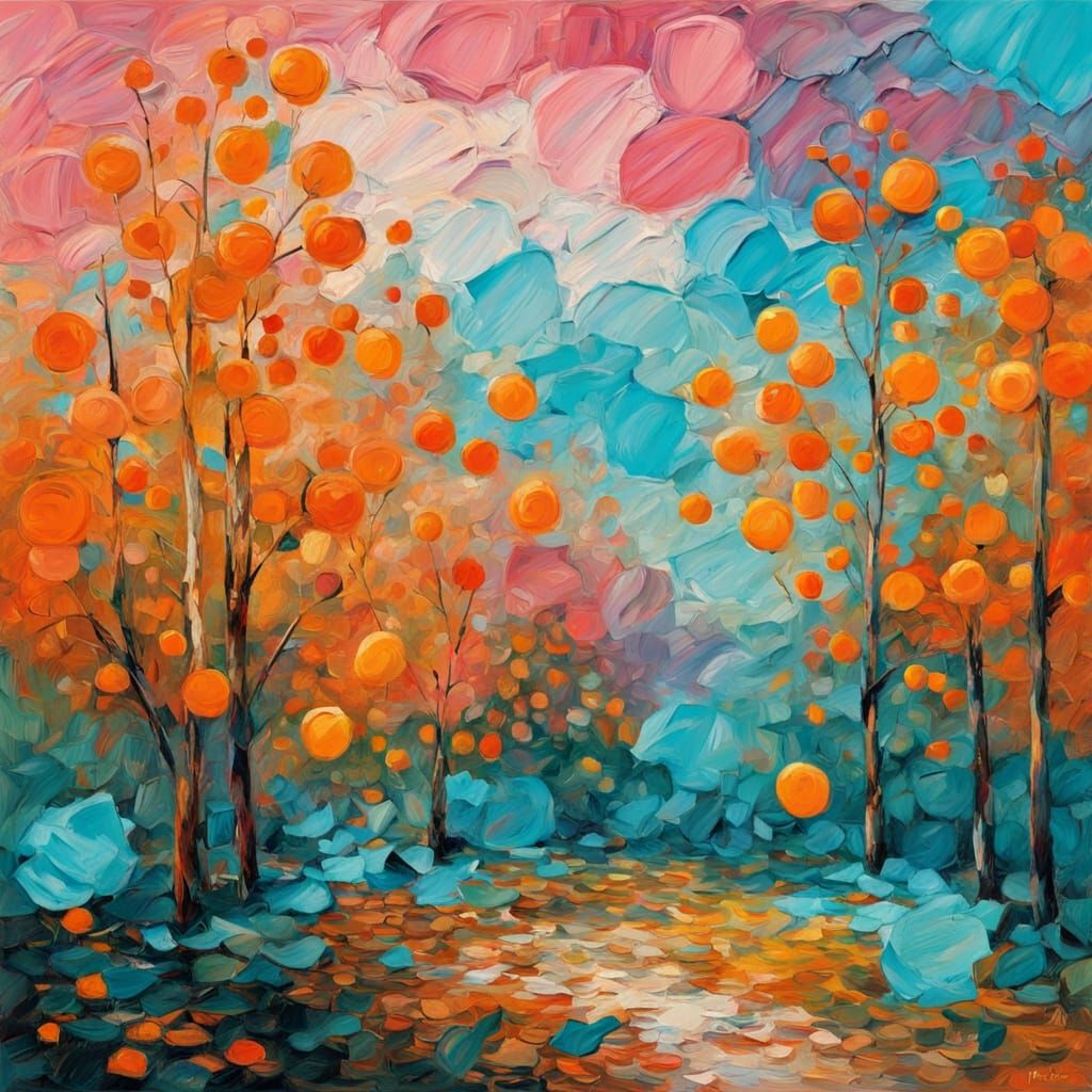 Vibrant Pink Bubblegum Ball Waves Over Post-War Landscape