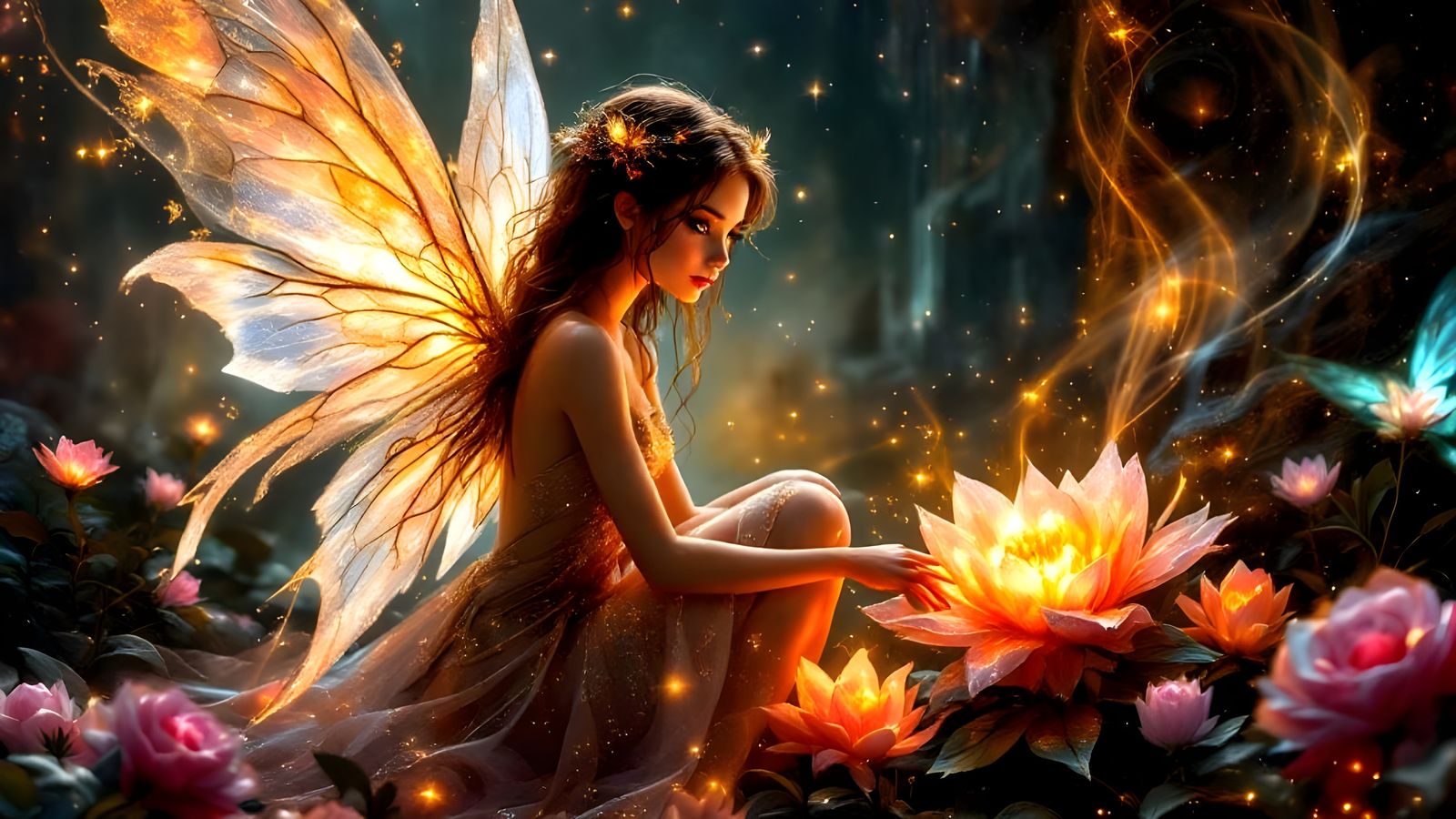 Tending The Fairy Garden