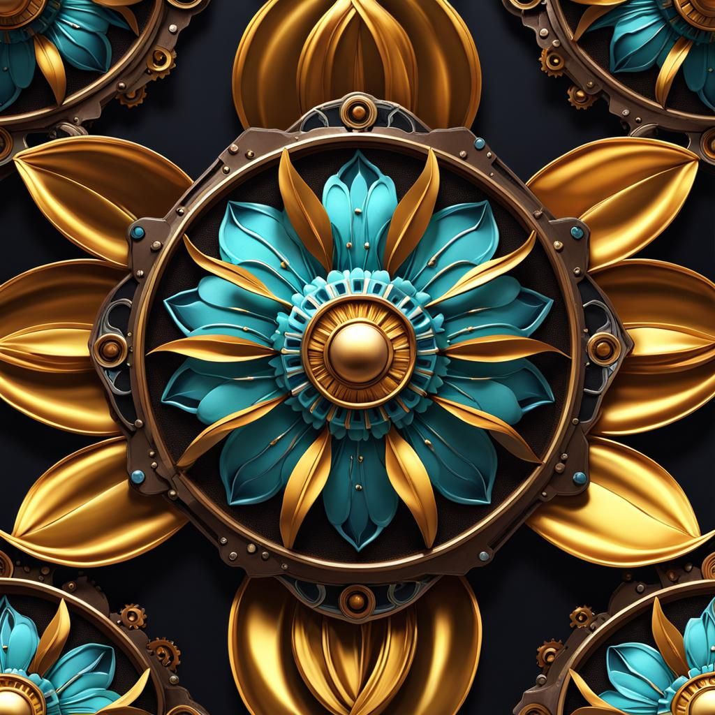 Metal Flowers