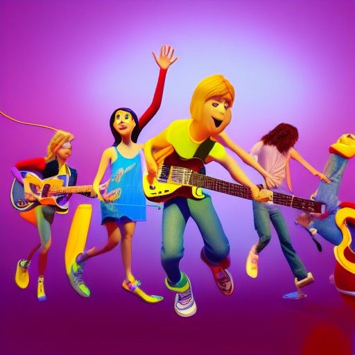 Teen Spirit: Pixar-Style 3D Digital Art