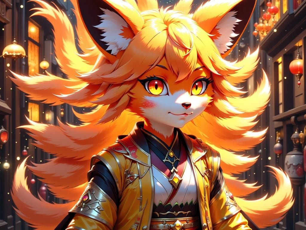 Anime Kitsune's Steampunk Market Pranks