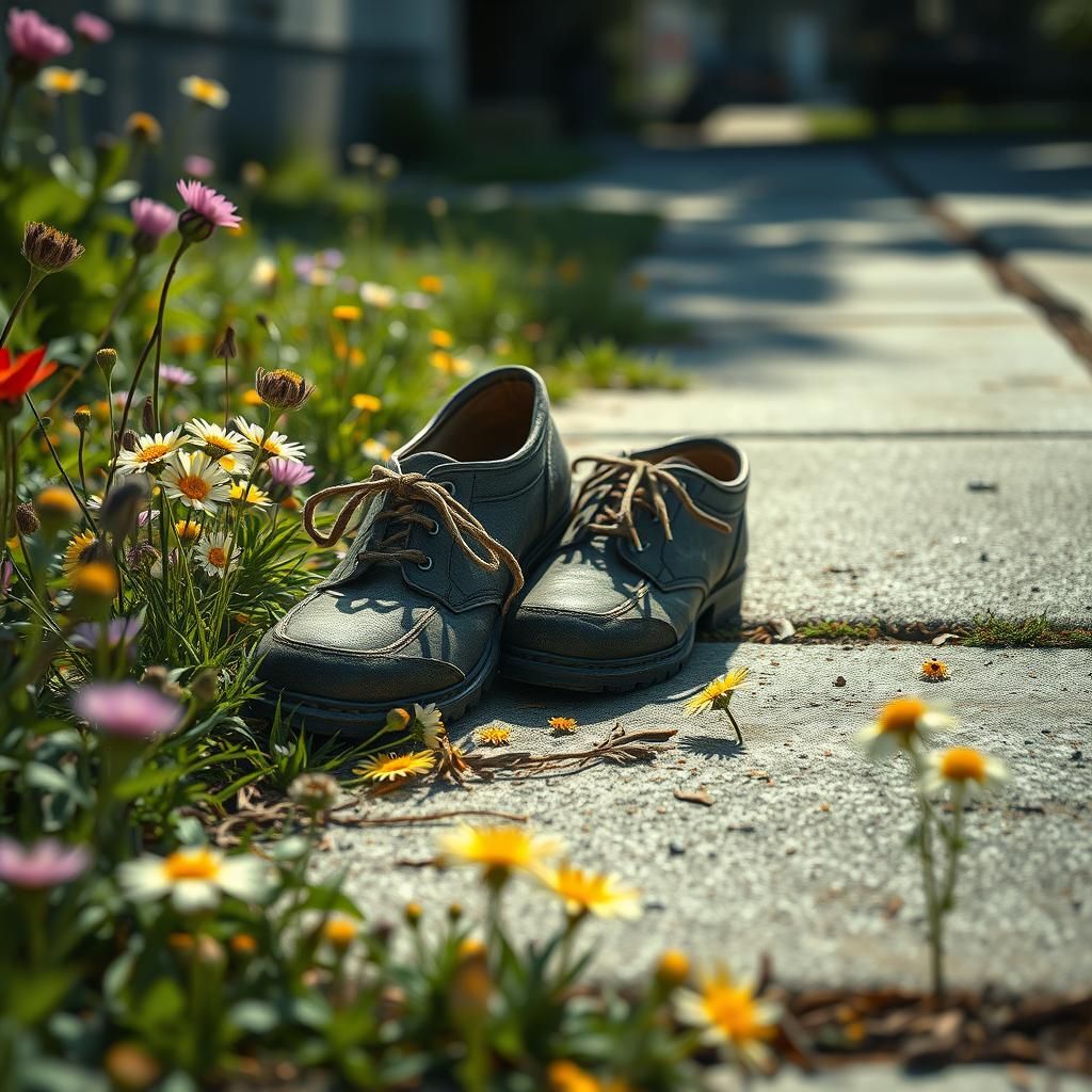 Shoes and Wildflowers: Detailed Matte Painting in Unreal Eng...