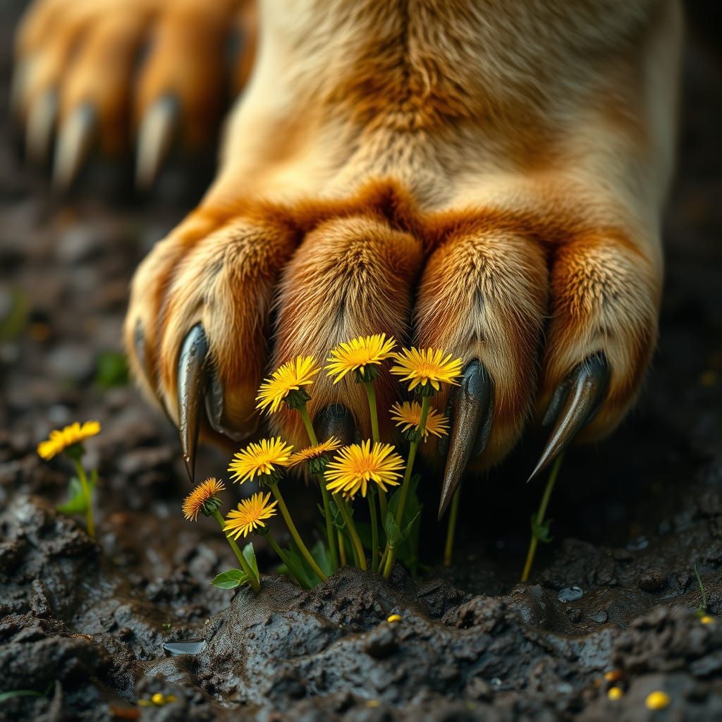 Dandelion Paw