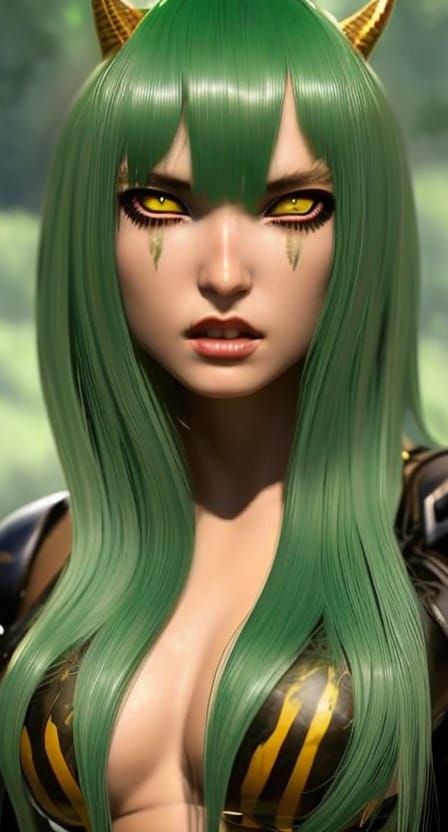 Realistic Lum (Oni Alien) from Urusei Yatsura