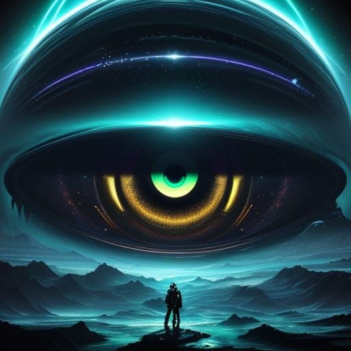 Android Descending into Infinity in Hyper-Realistic Digital ...