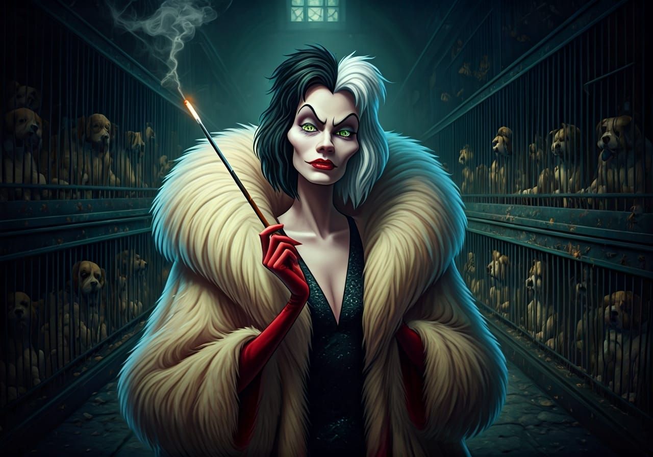 Cruella De Vil: Evil Mastermind of the Puppy Farm