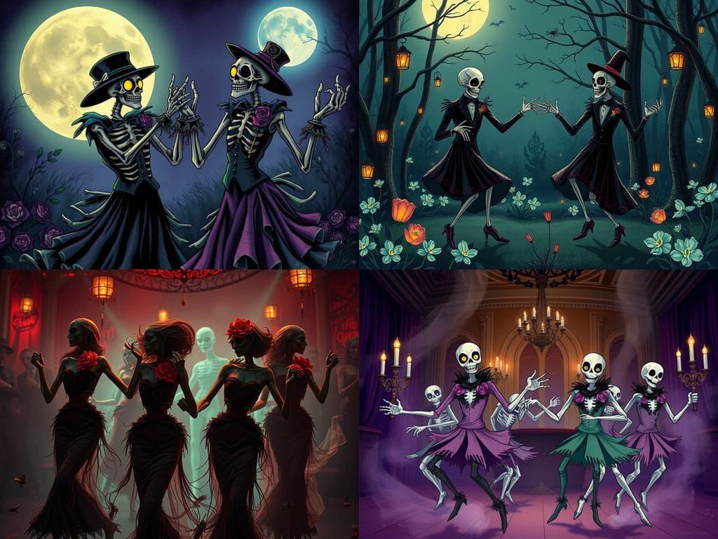 Undead Prom Night: Stylish Dancers Rise