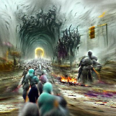 Infernal Fury: Dies Irae Inspired Art