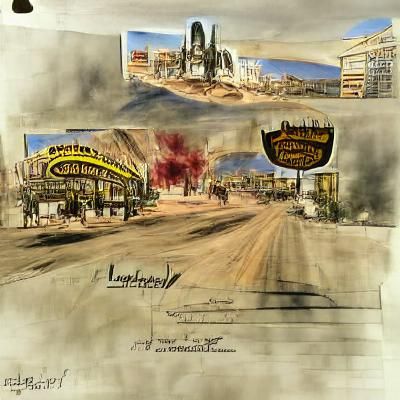 Fallout New Vegas: Lancaster Concept Art