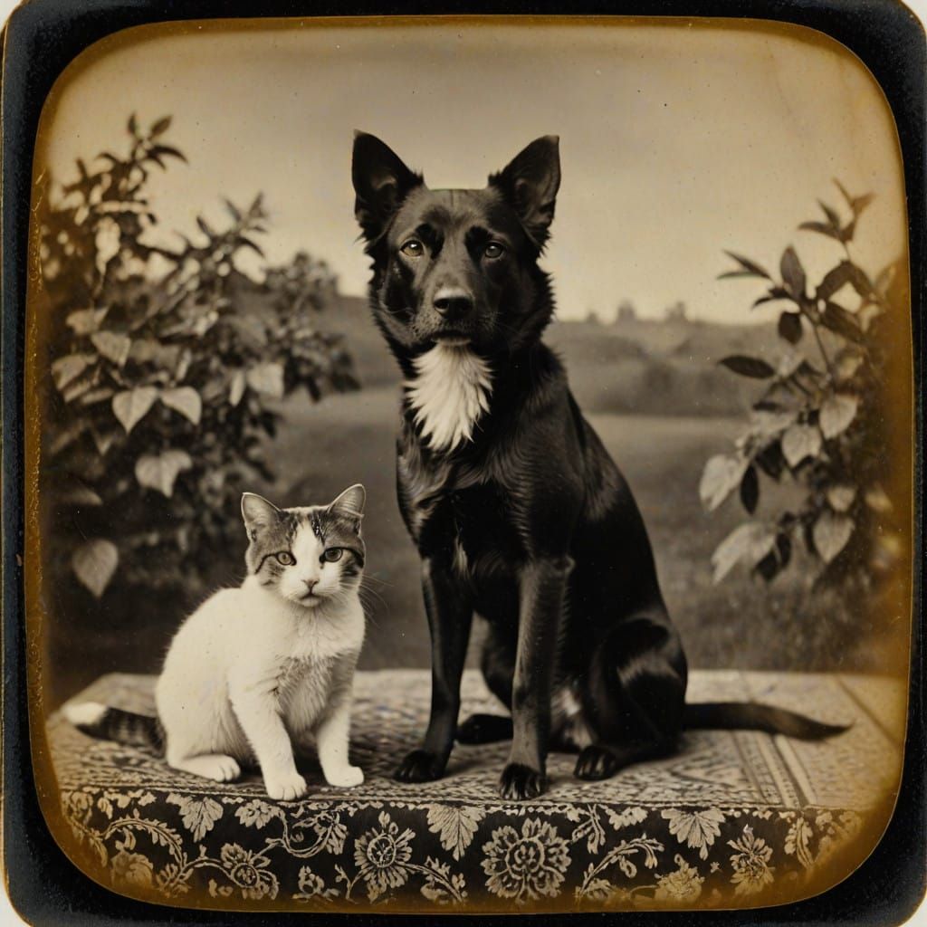 19th Century Frenemies Caught in a Gaze