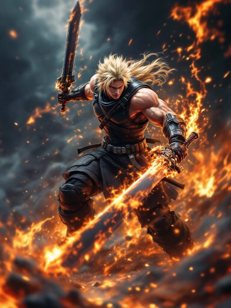 Fusion Warrior: Strength and Precision Combined