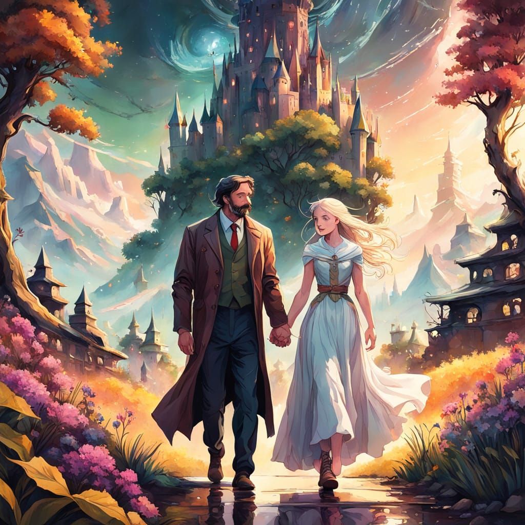 Whimsical Couple's Journey Through the Ages