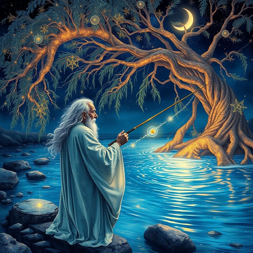 Cosmic Fisherman by Astral River