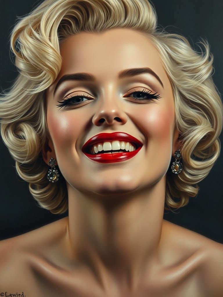 The iconic Norma Jeane