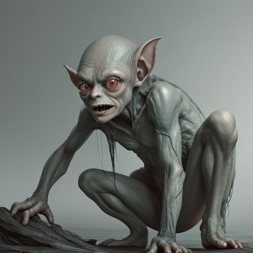 Gollum from Lord of the Rings