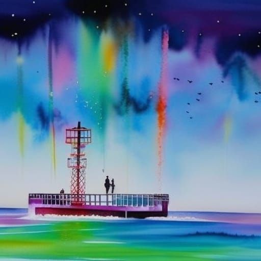 Surreal Watercolor: Memories Want Your Soul