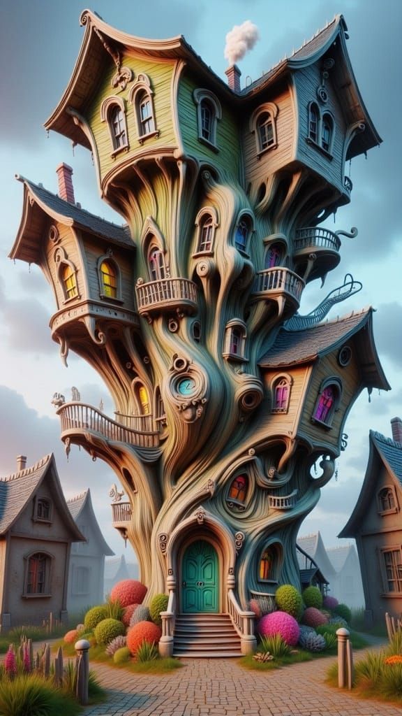 Whimsical Plantation House in Hawaii on Stilts