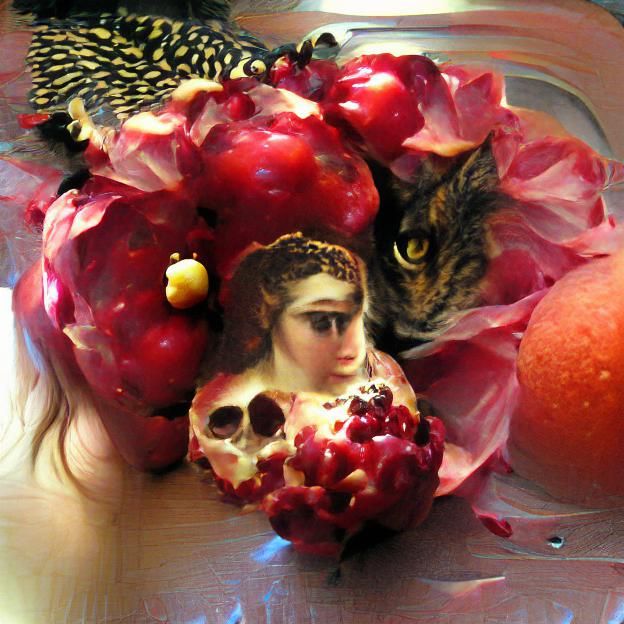 Stylized Portrait of Persephone