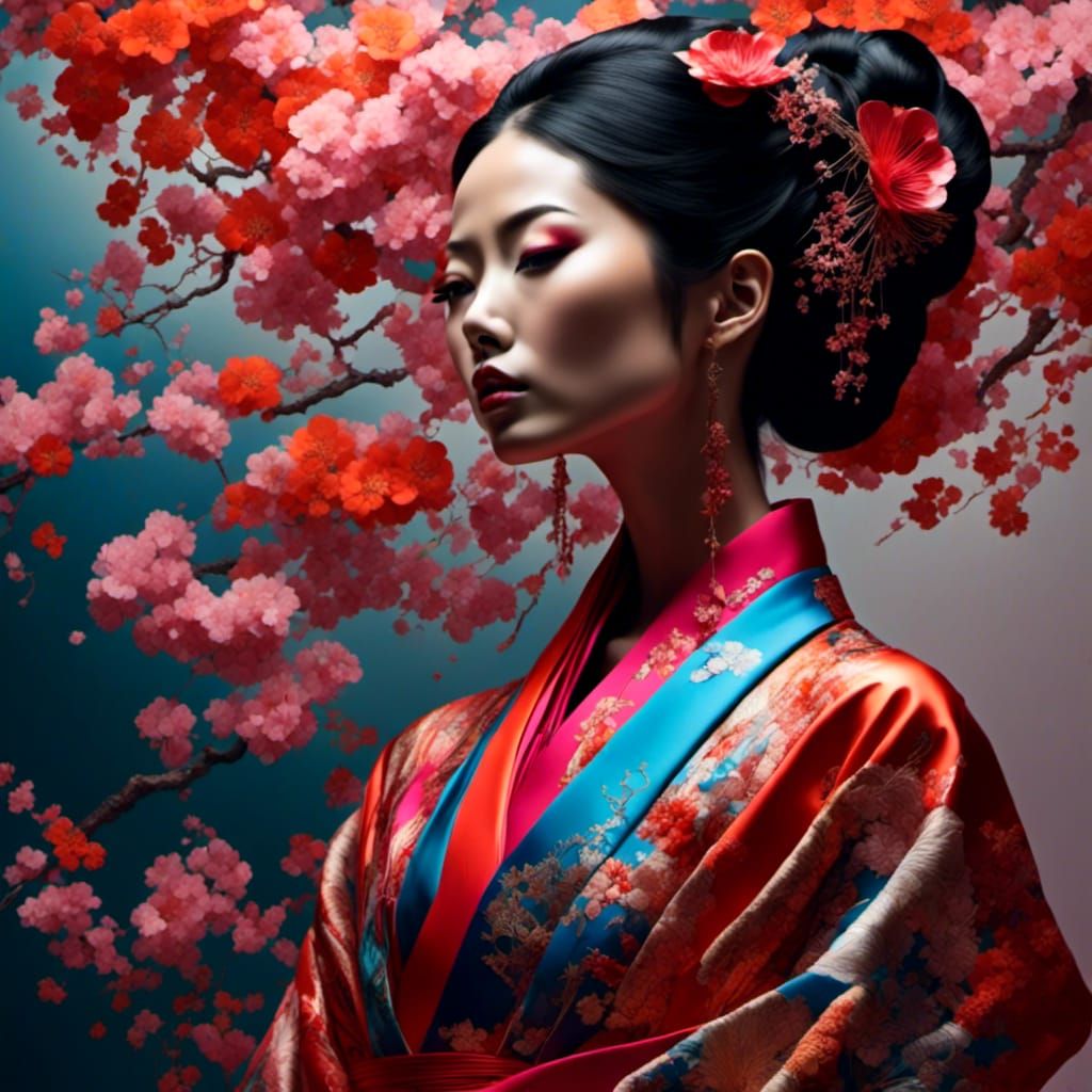 舞妓の幻想" (Maiko no Gensō - Fantasia of the Geisha)