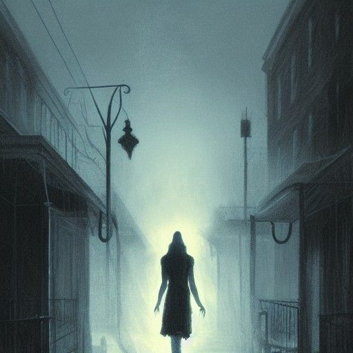 Sinister Nightmare Scene in the Style of Greg Rutkowski