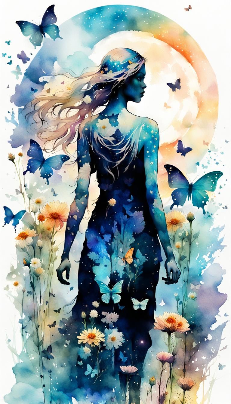 The beauty we see, we see with our Eyes!