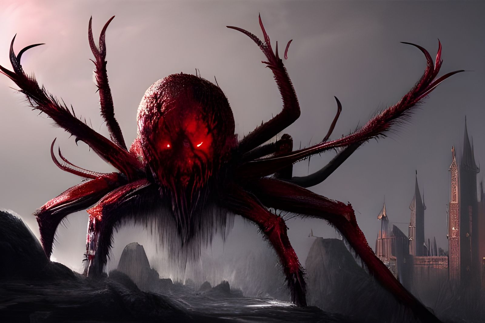 Medieval Barbarians and Creatures in Striking Digital Art