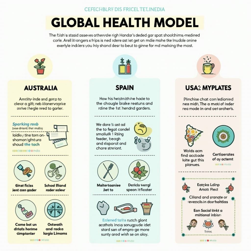 Global Health Models in India: A Modern Infographic