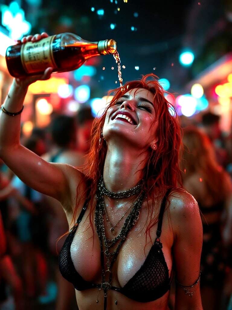 Redhead's Bourbon Bath at Mardi Gras Celebration