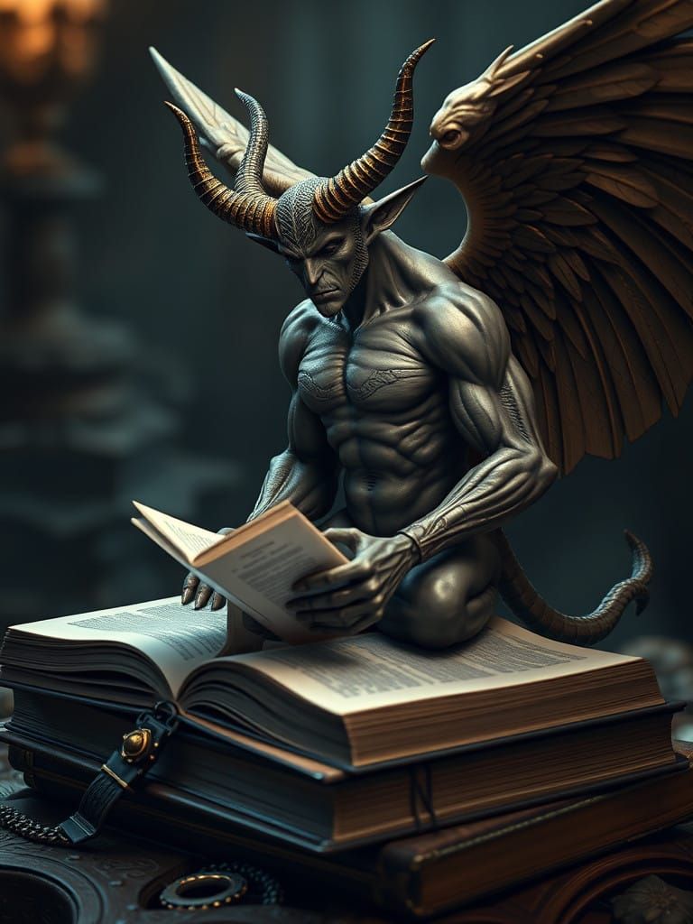 Epic Angelic Scene in Hyperrealistic 3D Digital Art