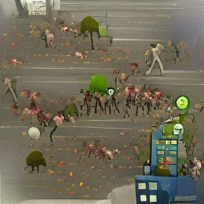 Zombie Apocalypse: AI Generated Horror