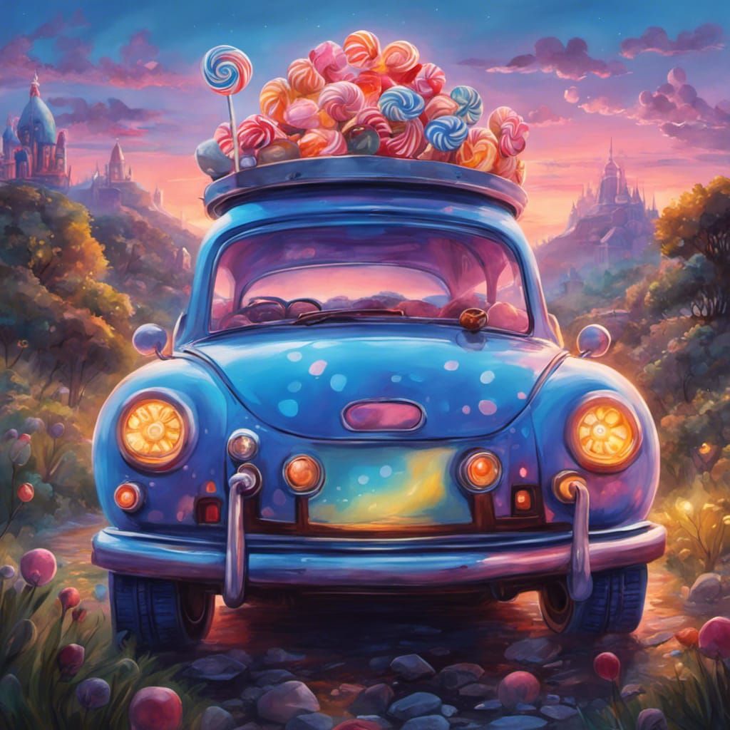 sweetest candy car