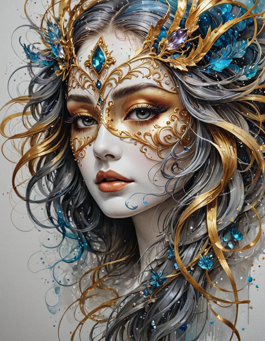 The Golden Mask on the Fair Lady