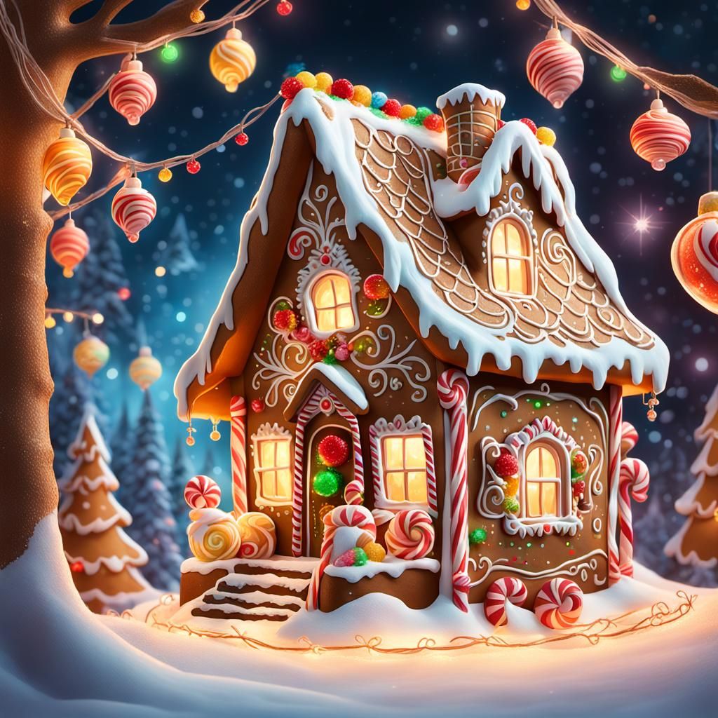 Christmas Gingerbread House