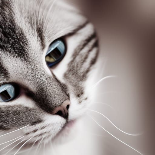 Majestic Cat Portrait in Natural Light