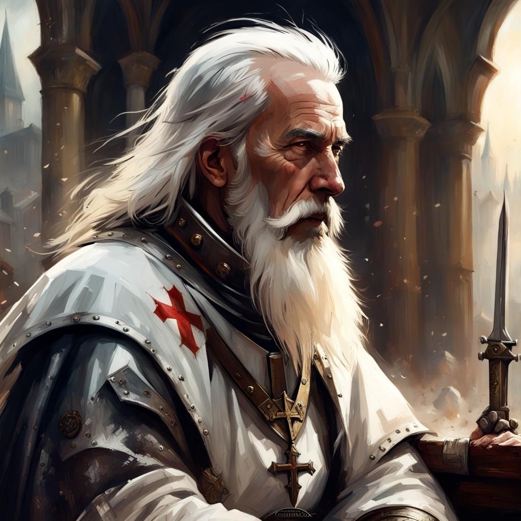 Templar Grand Master's Sci-fi Medieval Prayer