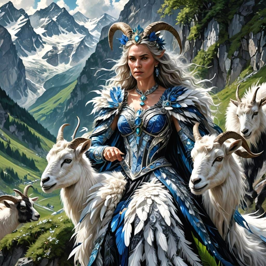 und die Percht hat (Ior) Bock (Saga) auf wilde Jagd